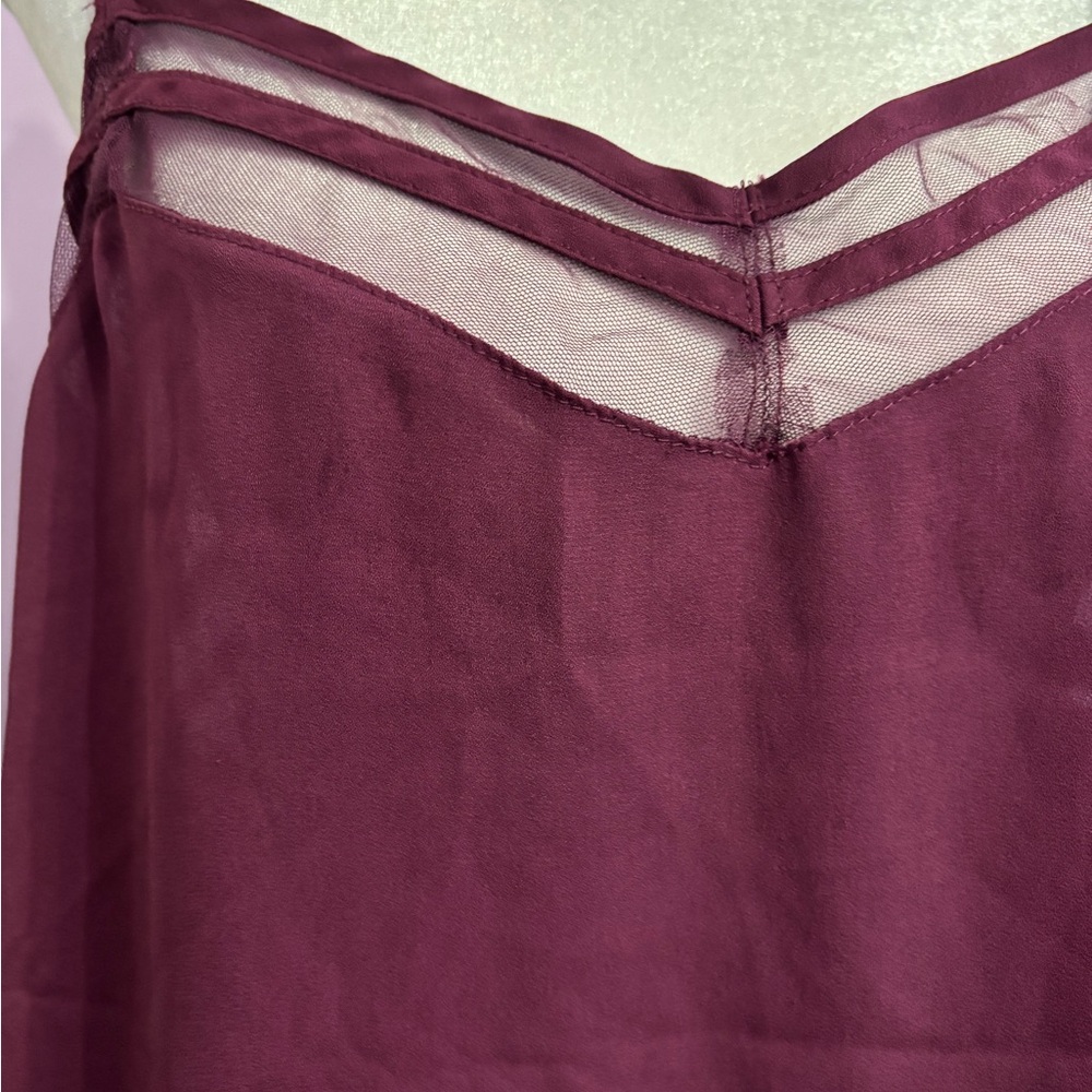 Torrid Purple Flowy Tank Top - Picture 3 of 6
